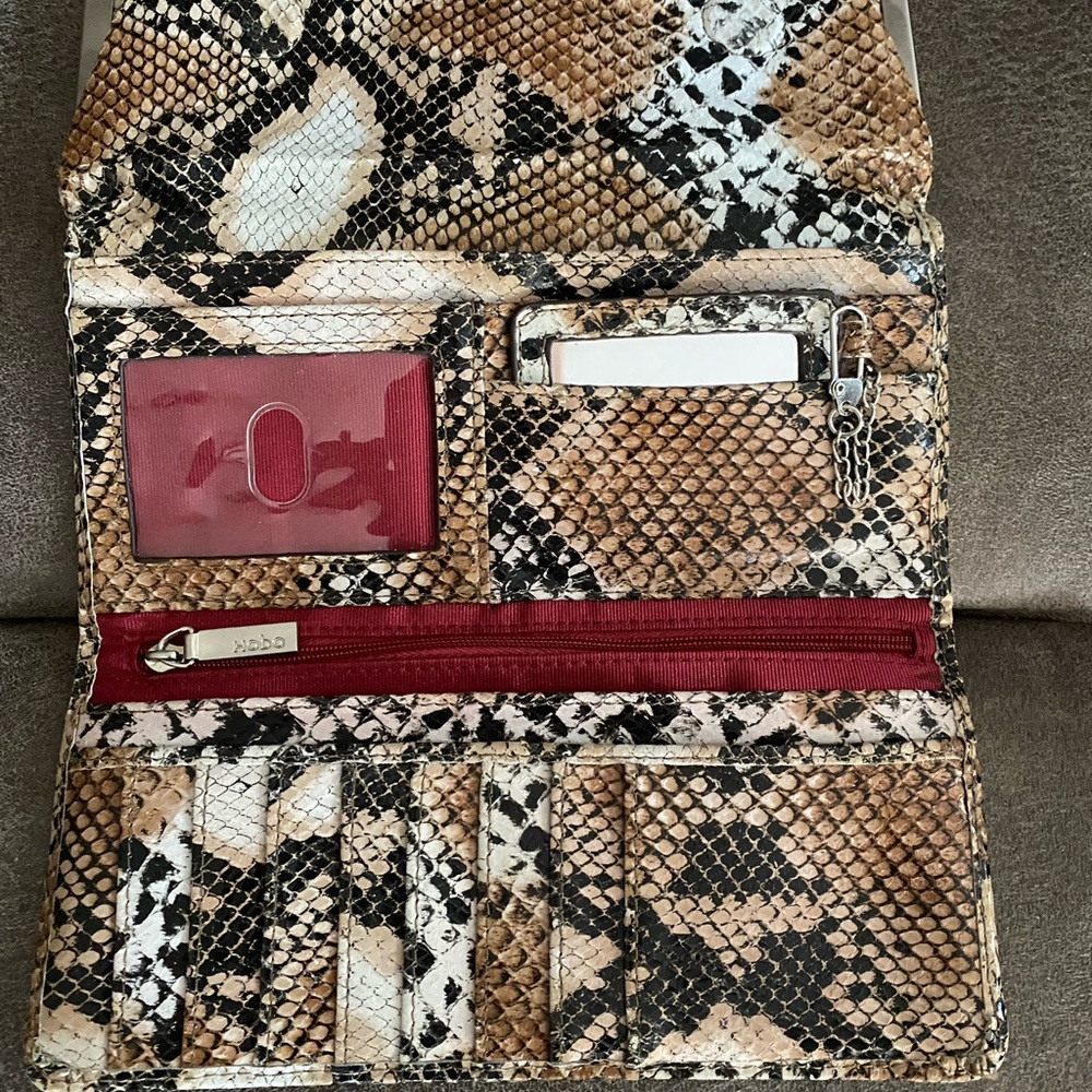 HOBO Snake Skin Wallet
